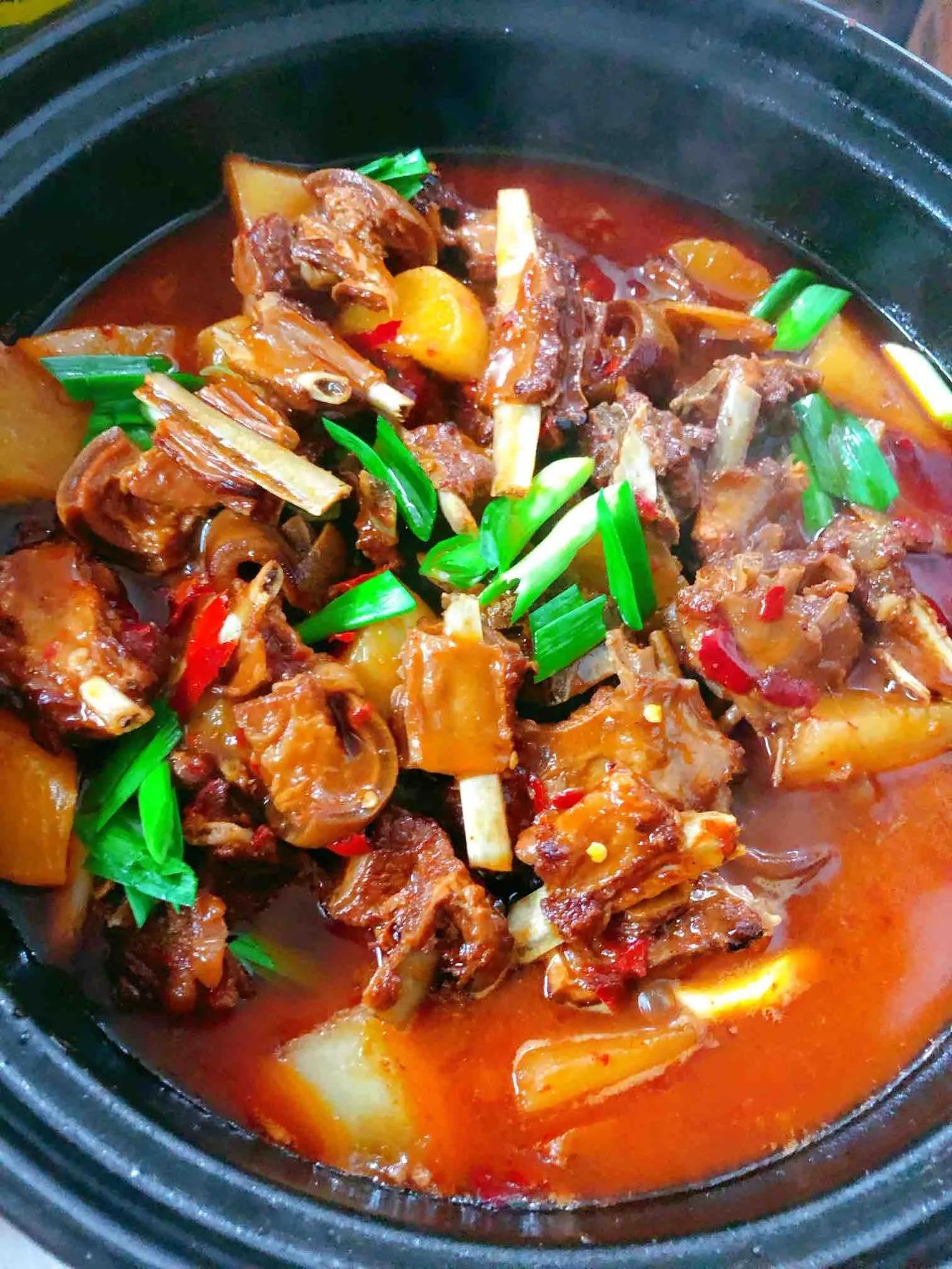 砂锅羊排